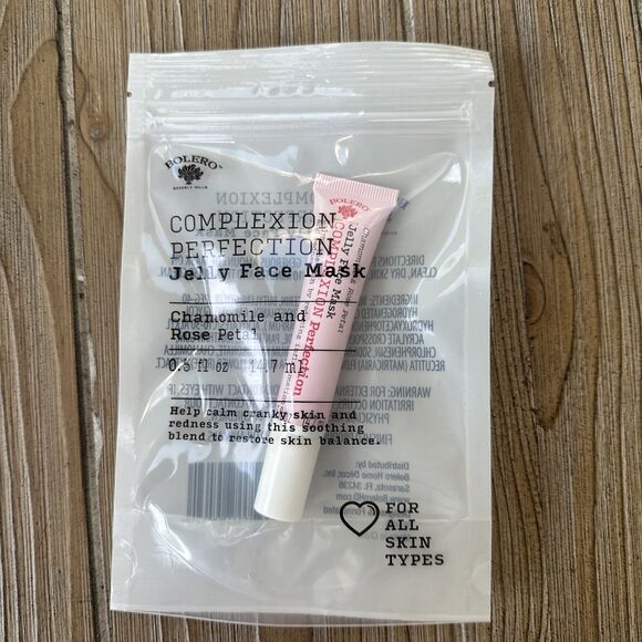 Bolero Beverly Hills Complexion Perfection Jelly Face Mask Chamille & Rose Petal - Picture 1 of 2